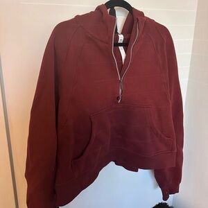 lululemon Scuba Oversized Half Zip